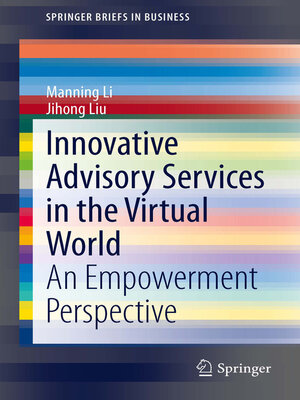 cover image of Innovative Advisory Services in the Virtual World